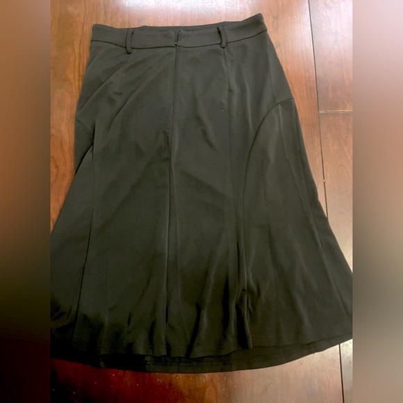 NWOT Belle Poque Elegant Ruched Pencil Skirt Black High Waist Business Skirt - Picture 13 of 15